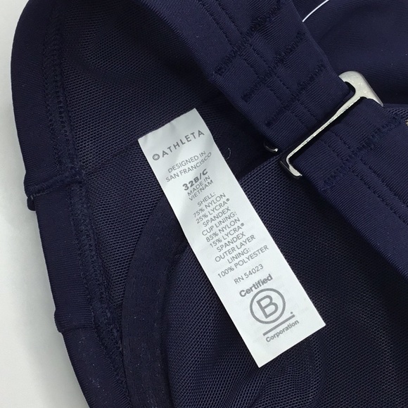 Athleta Bra Cup Wrap Halter Bikini Top NWT - Picture 8 of 11